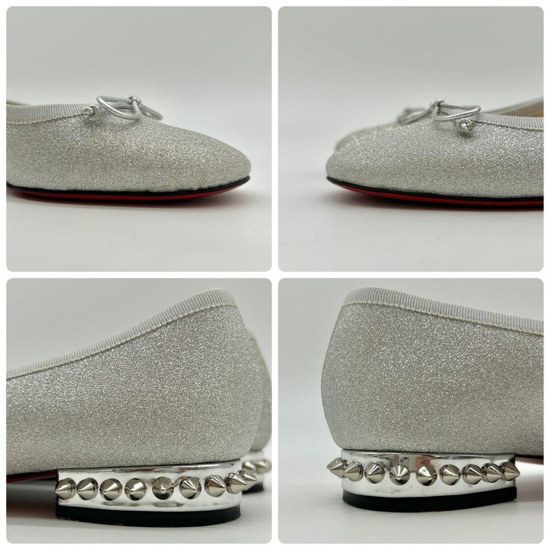 【極美品】クリスチャンルブタン フラットシューズ