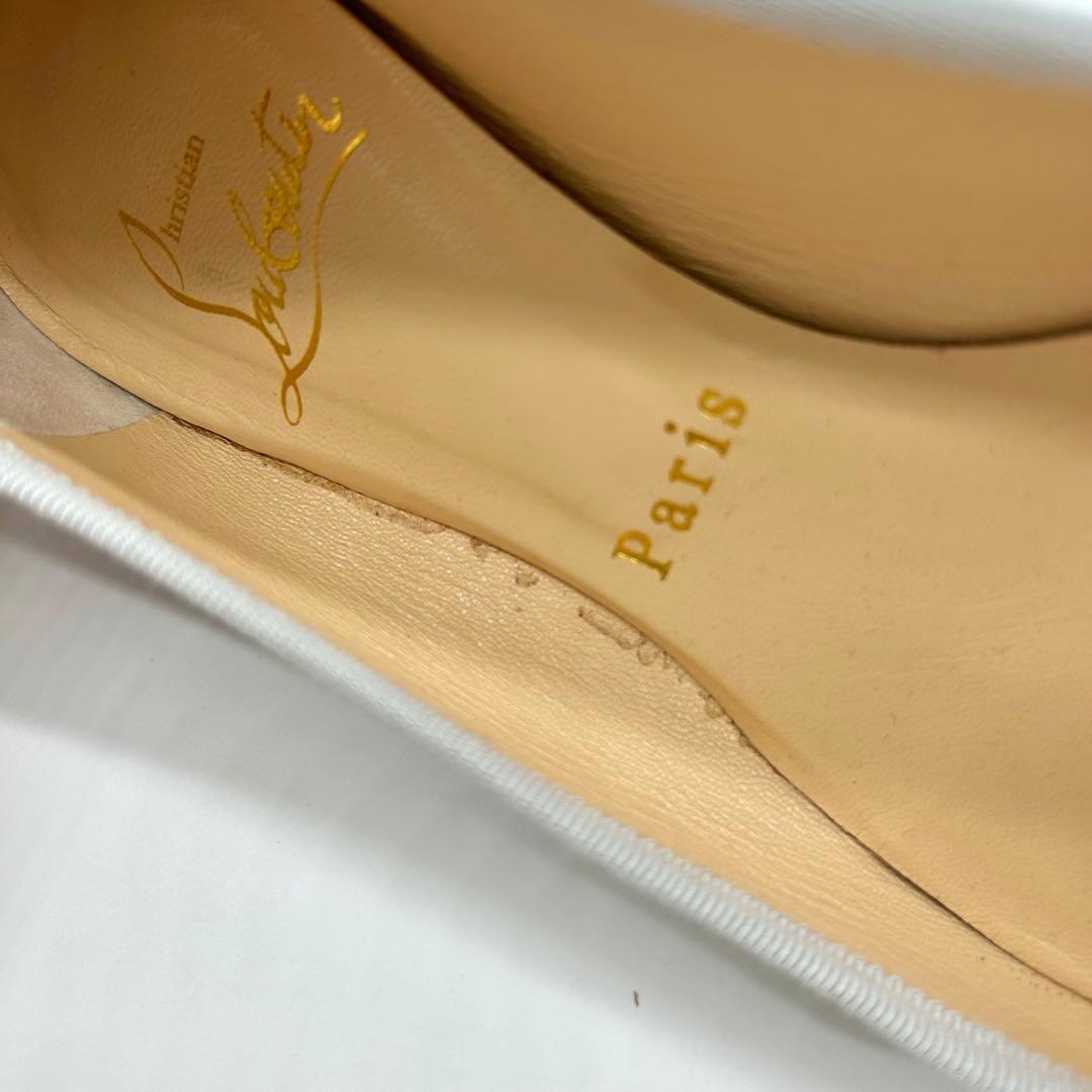 【極美品】クリスチャンルブタン フラットシューズ