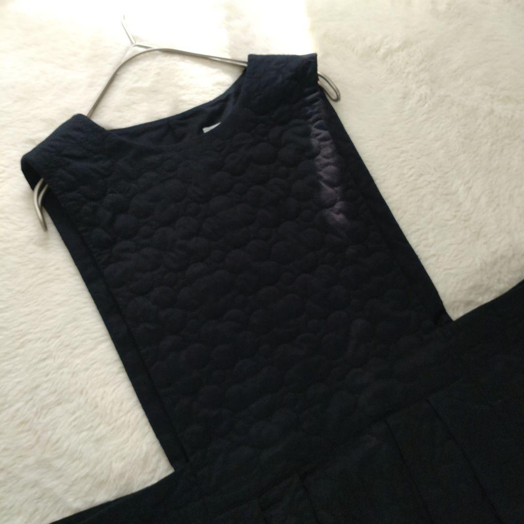 bulle de savon　ビュルデサボン　はなとまる　キルティングワンピース