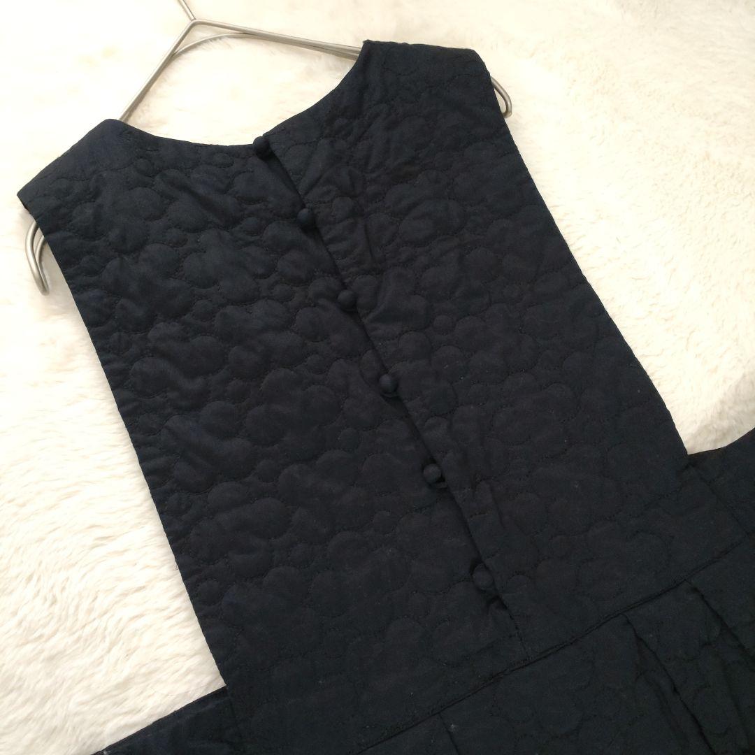 bulle de savon　ビュルデサボン　はなとまる　キルティングワンピース