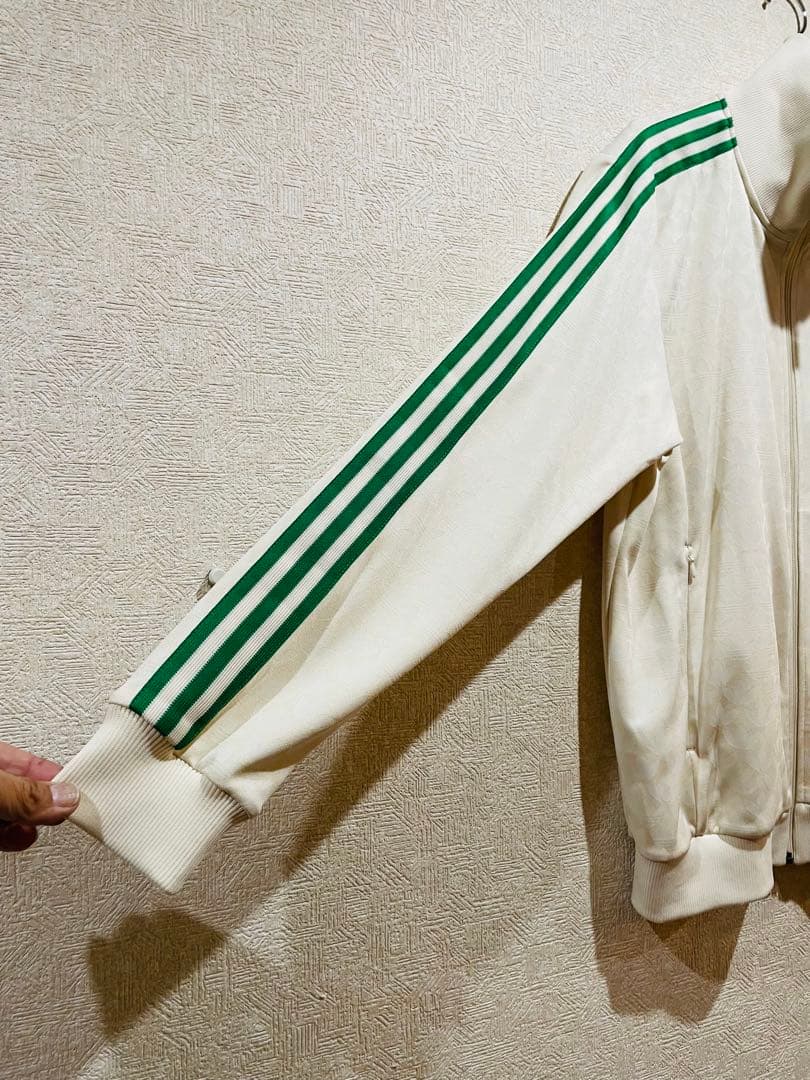 ほぼ未使用70sデザイン adidas アディダスモノグラムジャージ　XLサイズ