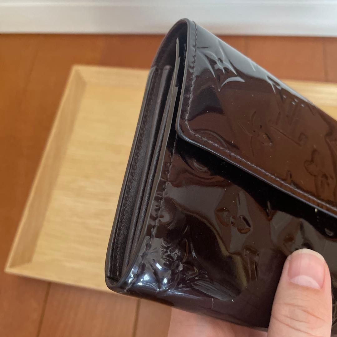 ルイ・ヴィトン　ヴェルニ長財布　パープル
