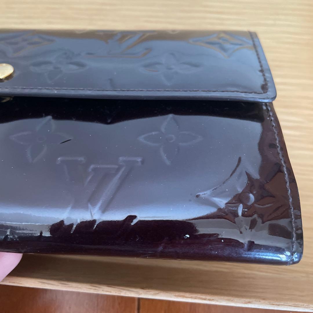 ルイ・ヴィトン　ヴェルニ長財布　パープル