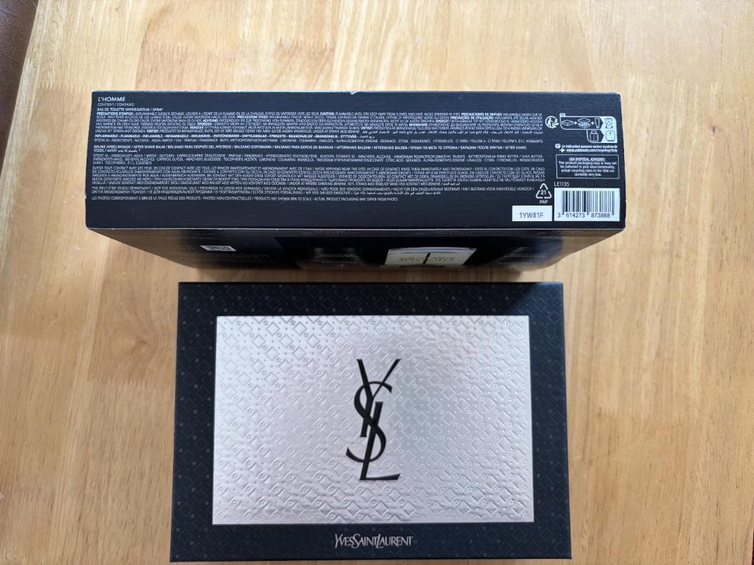 新品未使用・YSLギフトセット｜L’Homme 香水＋アフターシェイブバーム