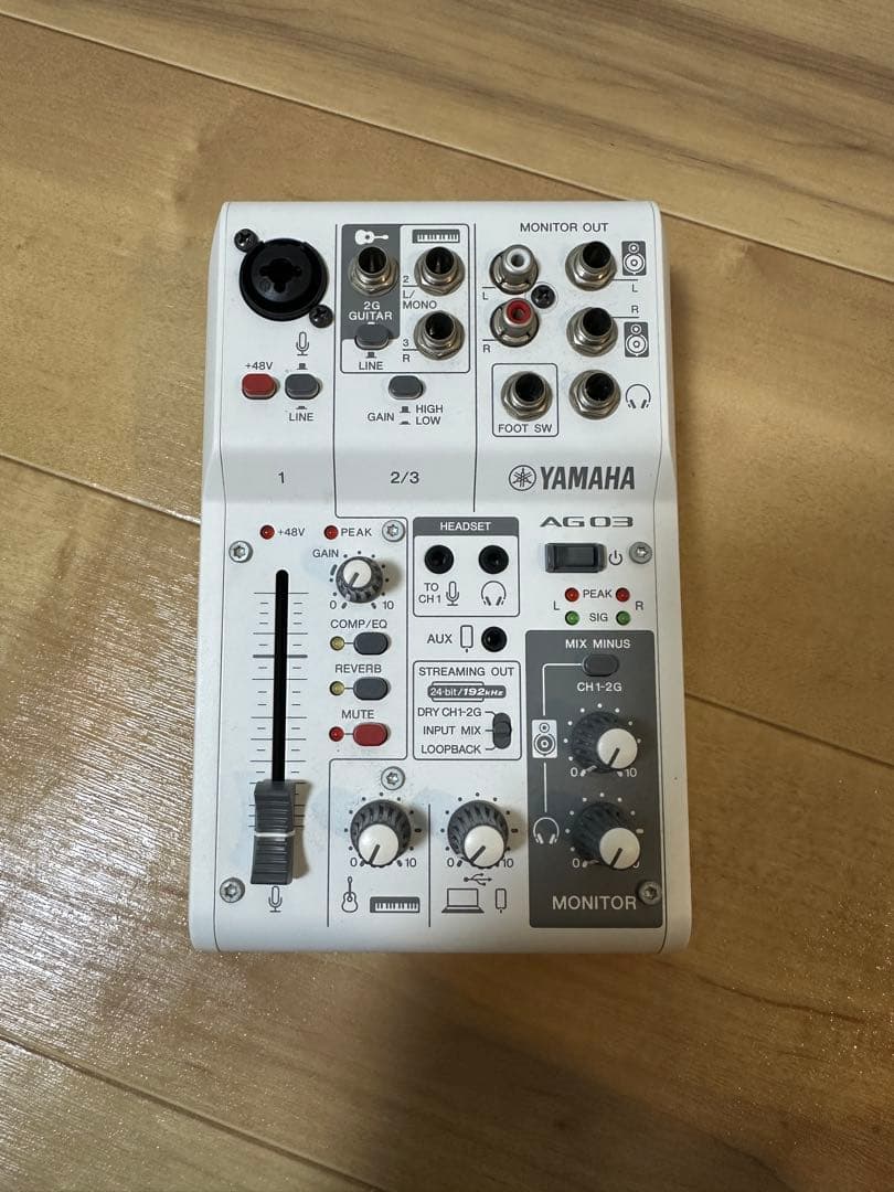 DTM・DAW YAMAHA AG03 MK2 white