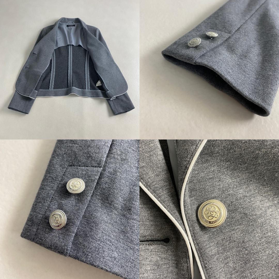 美品　ポンポネットジュニア　スーツ（キッズ）　受験　面接　卒業式　160cm　L