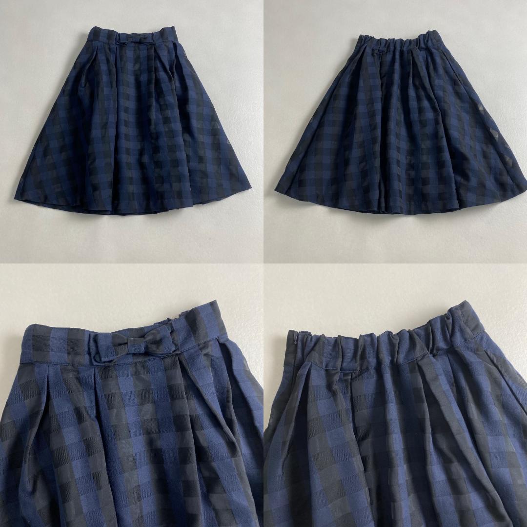 美品　ポンポネットジュニア　スーツ（キッズ）　受験　面接　卒業式　160cm　L
