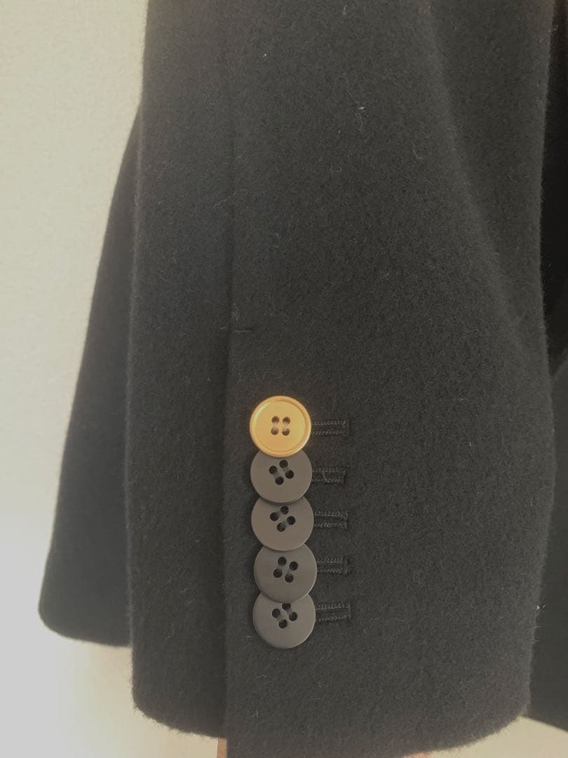 【Ameri】UND EMBELLISH PAPA JACKET S ブラック