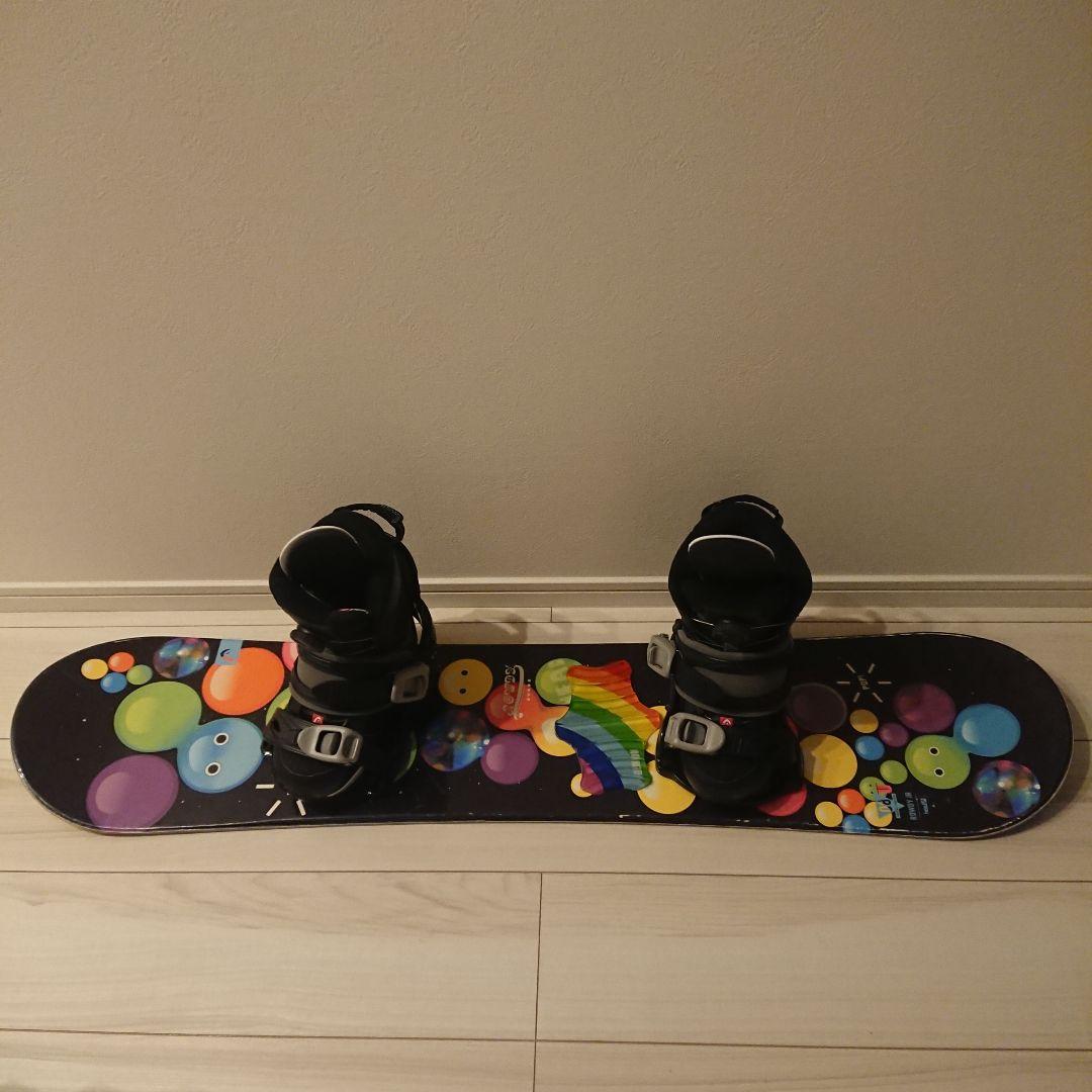 スノーボード ジュニア 3点セット HEAD 108cm BOA ダイヤル式