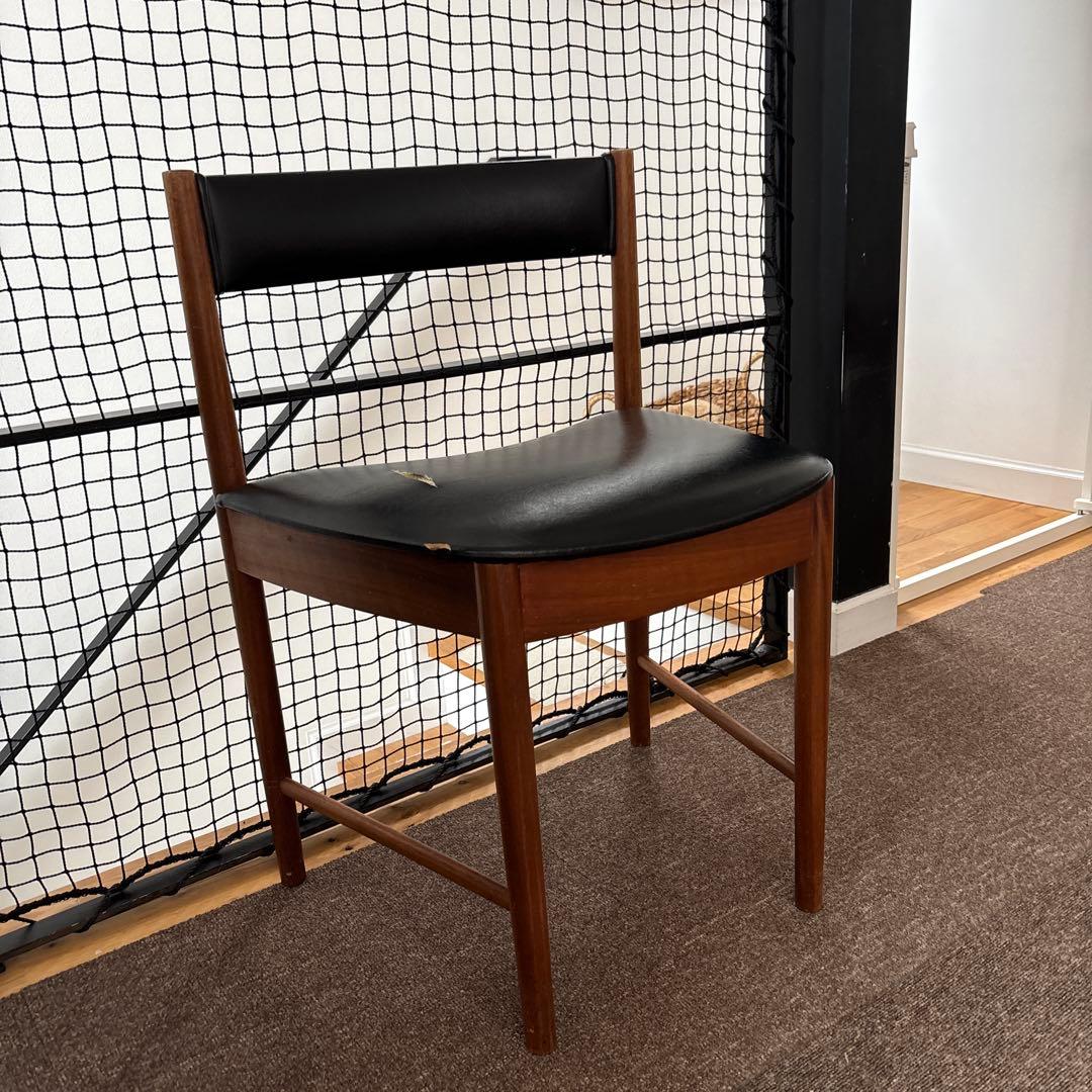 A.H.McIntosh マッキントッシュ　ダイニングチェア 椅子　黒