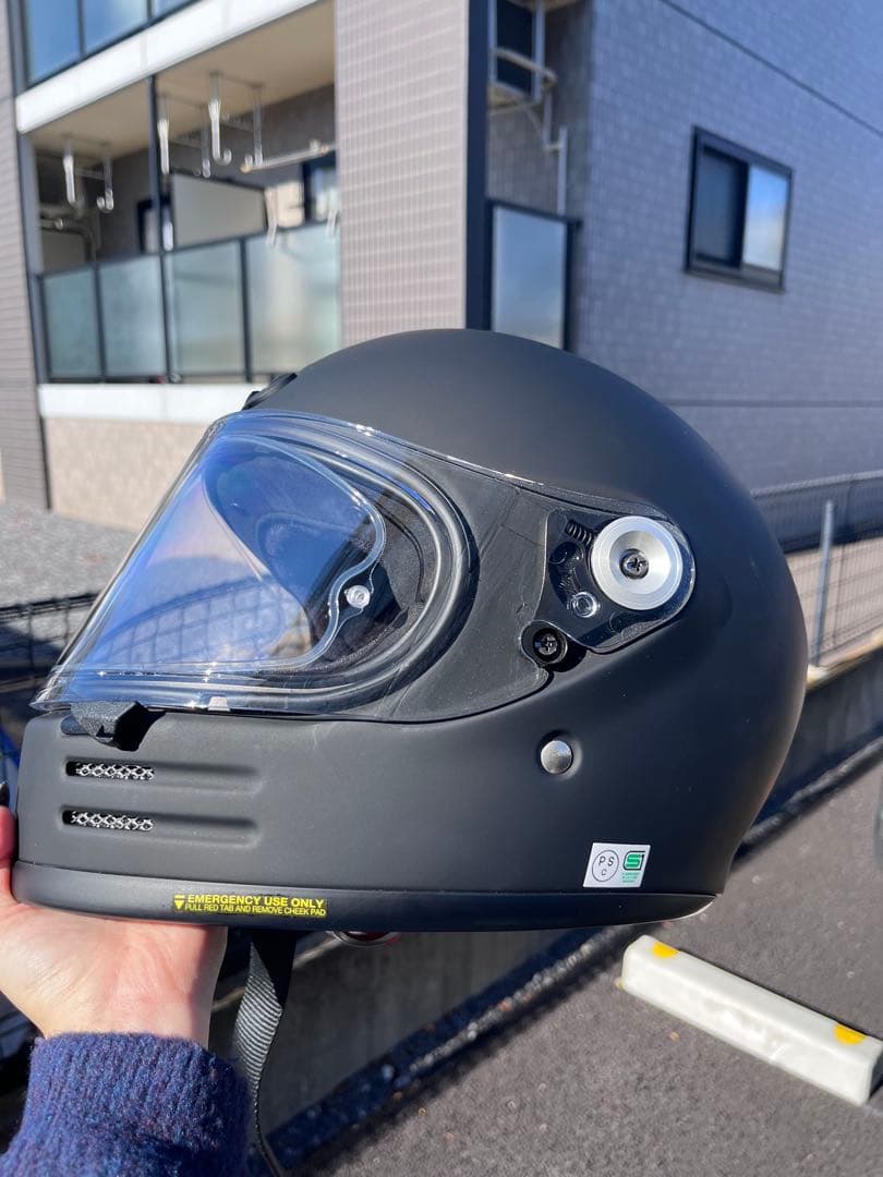 SHOEI フルフェイスヘルメット Glamster マットブラック