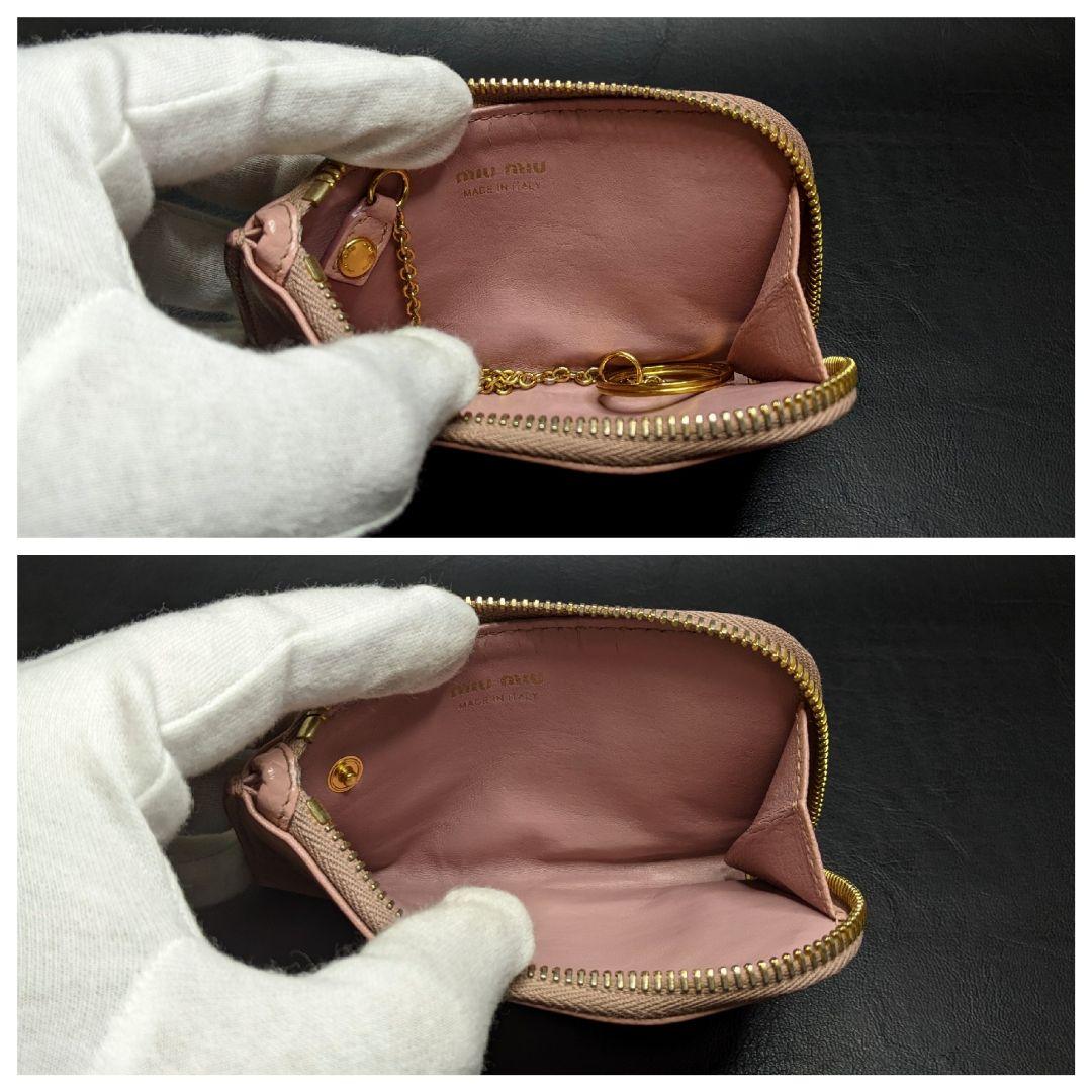 【超美品】ミュウミュウキーケース ケー カードケースス