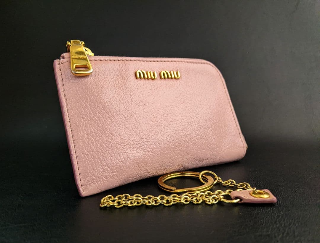 【超美品】ミュウミュウキーケース ケー カードケースス