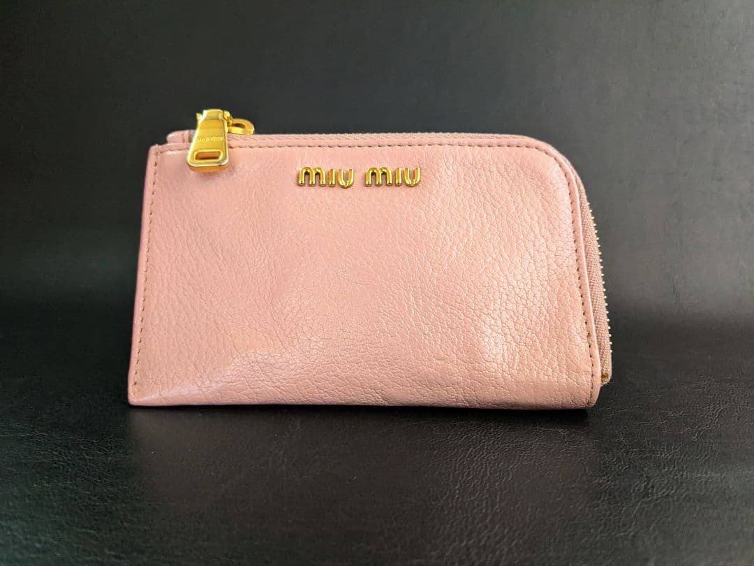 【超美品】ミュウミュウキーケース ケー カードケースス