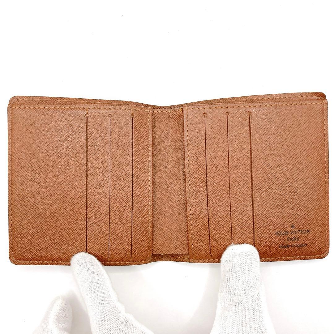 極美品✨LOUIS VUITTON ポルトビエ 6カルトクレディ 二つ折り財布