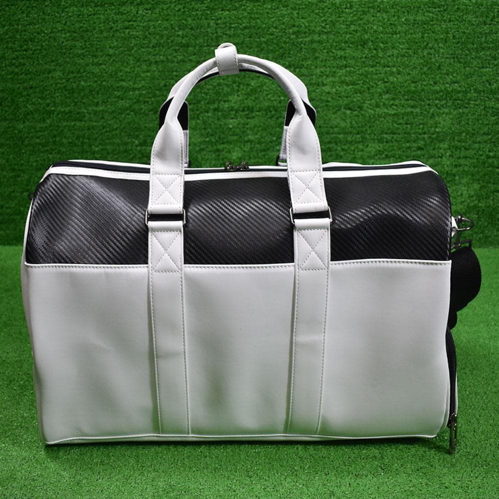 TaylorMade/テーラーメイド ゴルフ ボストンバッグ【白/黒】新品！