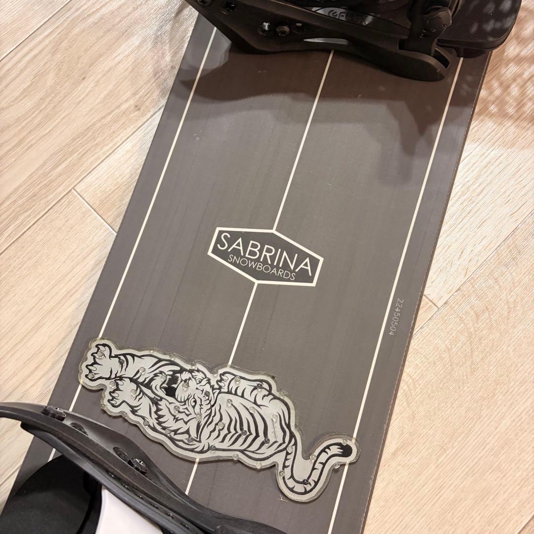 SABRINA サブリナGTW138cm スノーボード ビンディング　ケース付き