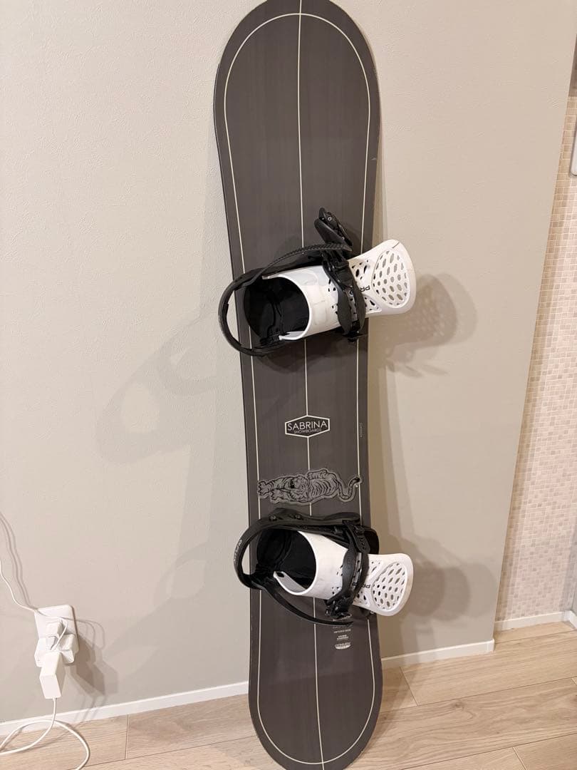 SABRINA サブリナGTW138cm スノーボード ビンディング　ケース付き