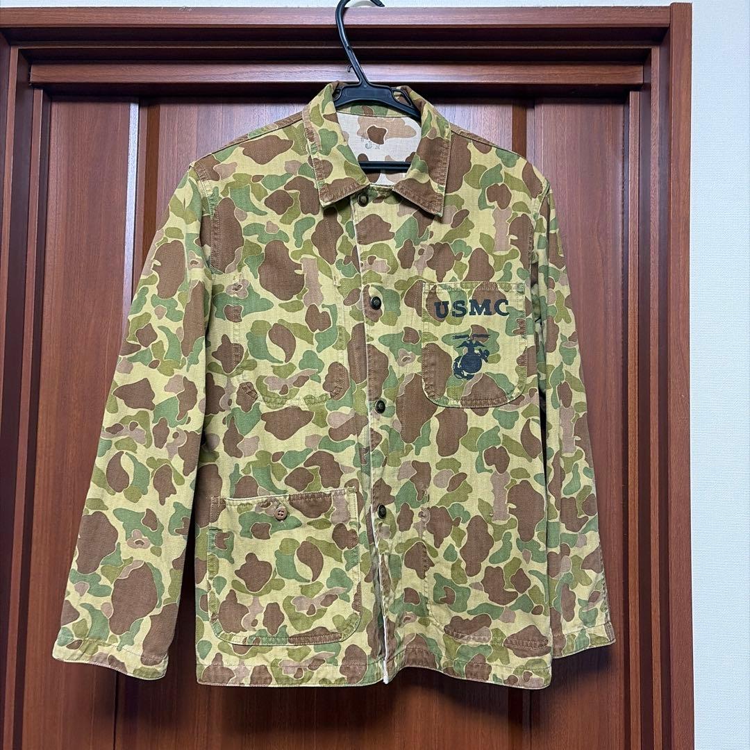 バズリクソンズ　USMC ダックハンターカモ　ユーティリティジャケット
