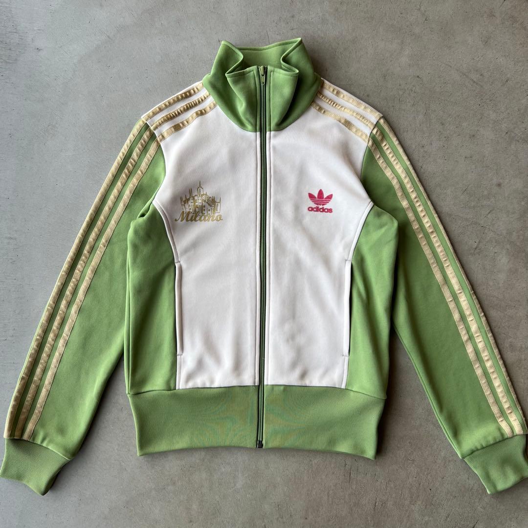 【adidas】アディダス　L　ミラノ限定　トラックジャケット　ジャージ　都市