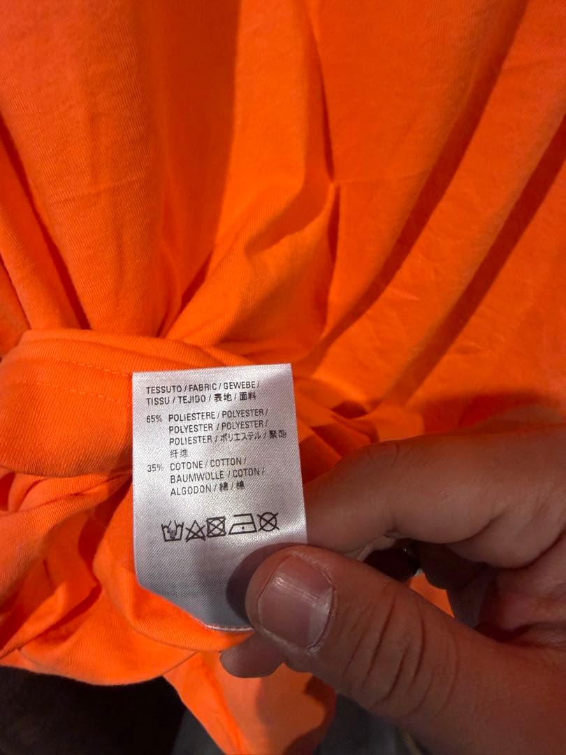 BALENCIAGA オレンジ 長袖カットソー