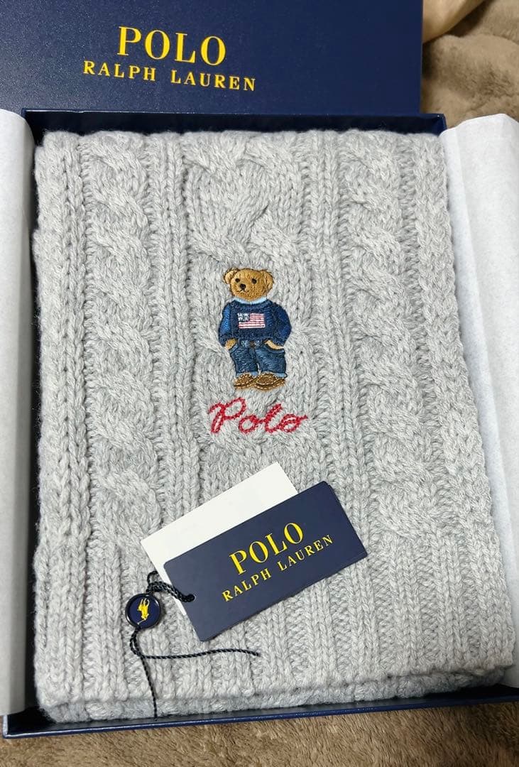 Polo Ralph Lauren ポロベア マフラー
