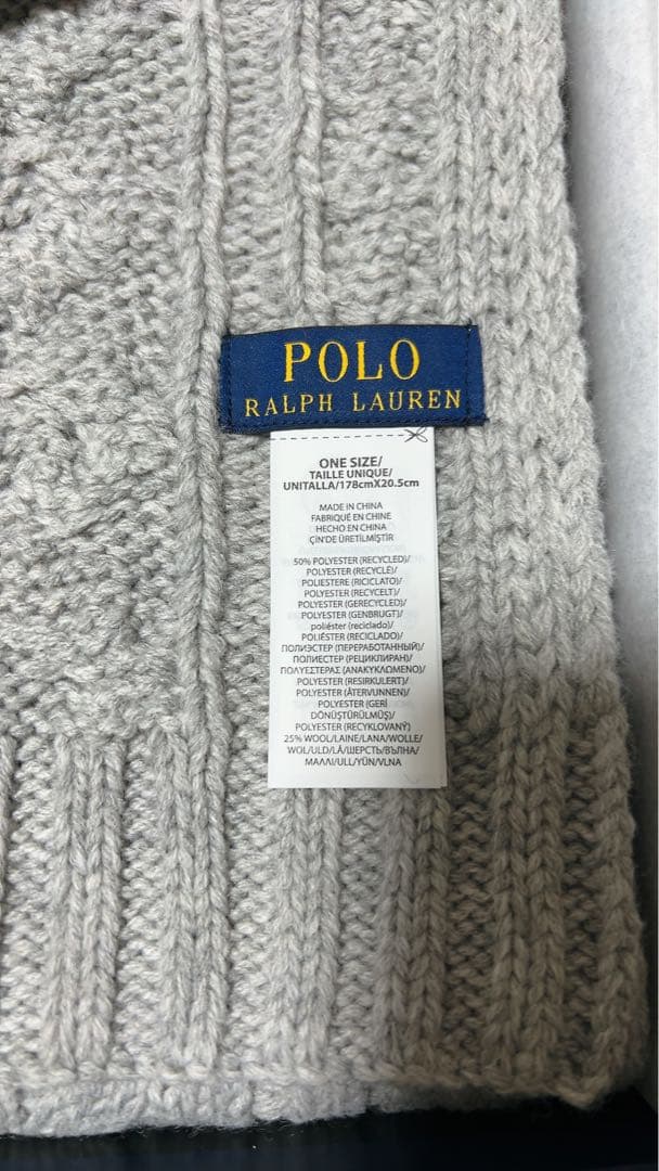 Polo Ralph Lauren ポロベア マフラー