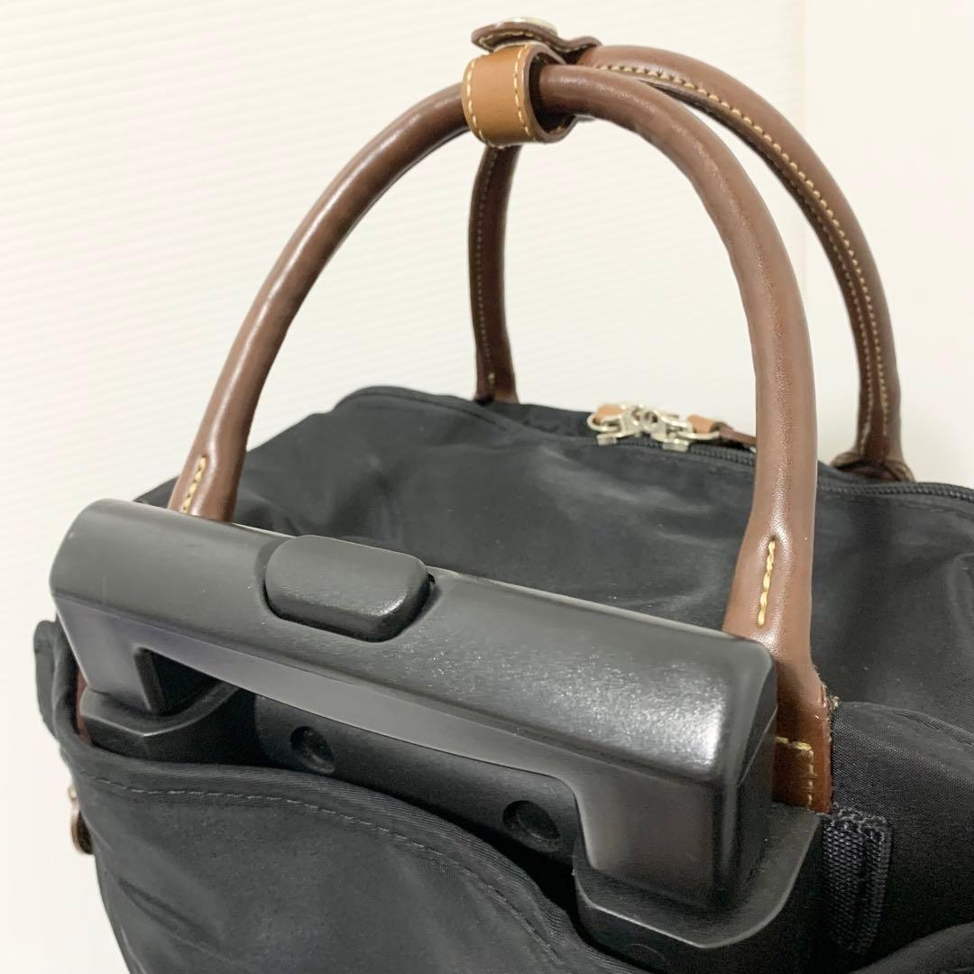 カナナプロジェクト Kanana トロリー キャリーバッグ トート ブラック