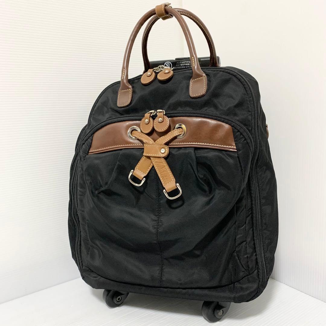 カナナプロジェクト Kanana トロリー キャリーバッグ トート ブラック