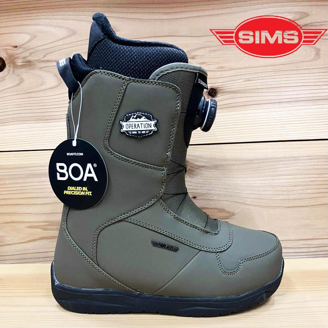 SALE【新品】SIMS Operation BOA スノーボードブーツ23.0