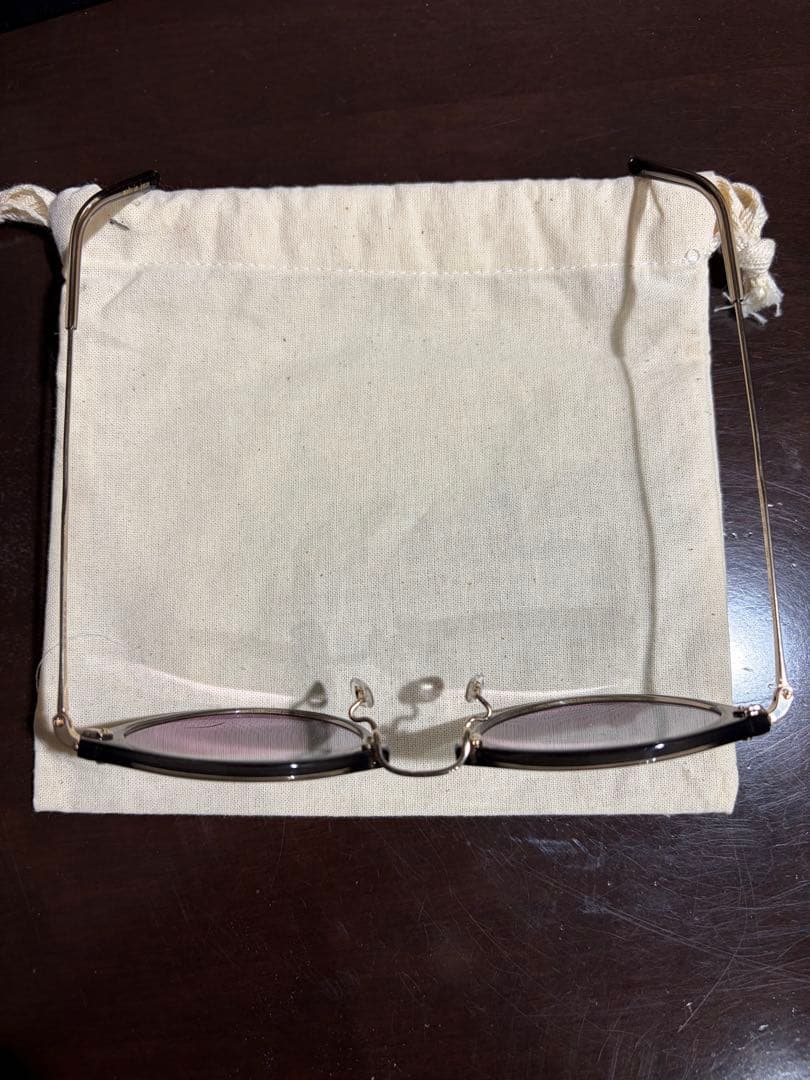 EYEVAN E-0505-SUN SMK スモーク ゴールド