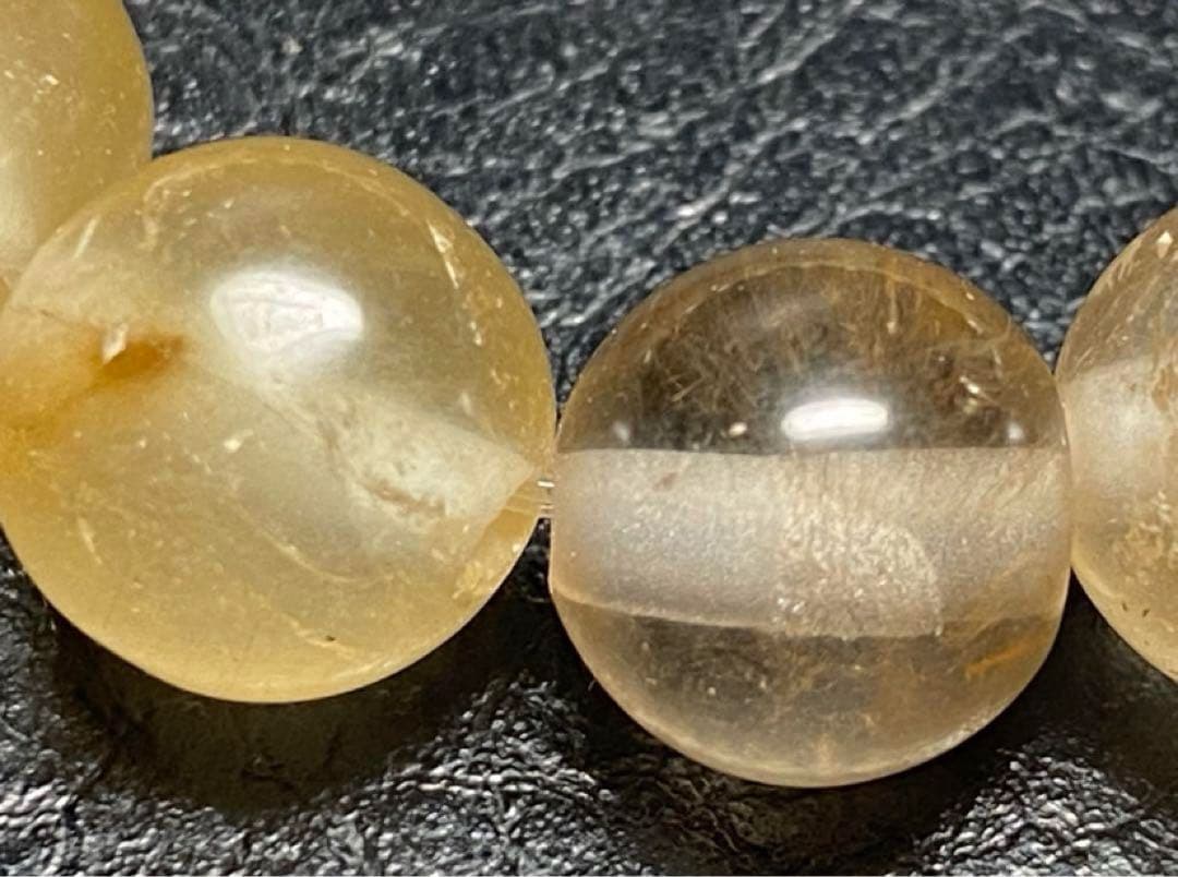 42 ザギ水晶　10mmザギマウンテンクォーツ　ブレスレット