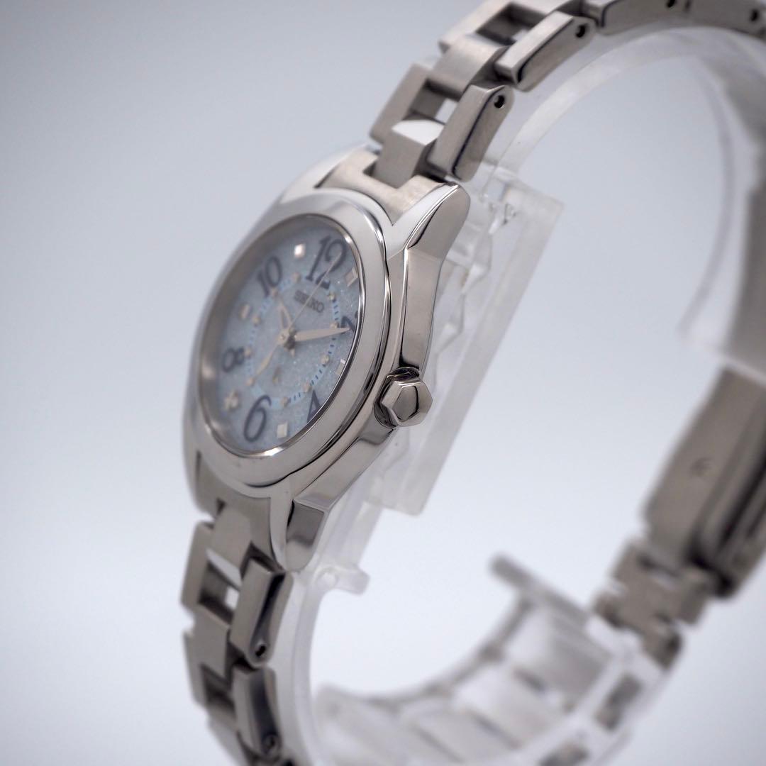 140 稼動【美品】SEIKO 時計　ルキア ソーラー レディース 箱付き　lk