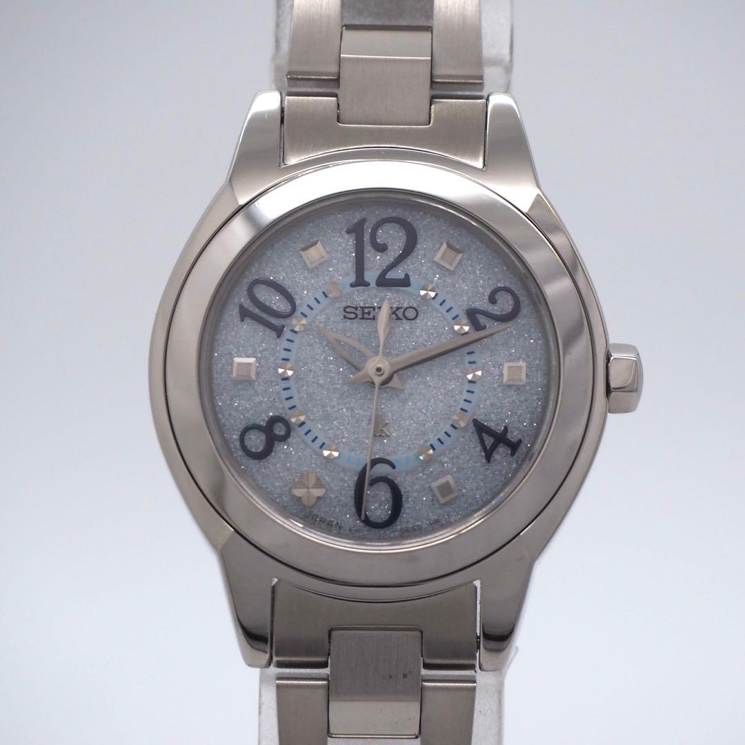 140 稼動【美品】SEIKO 時計　ルキア ソーラー レディース 箱付き　lk