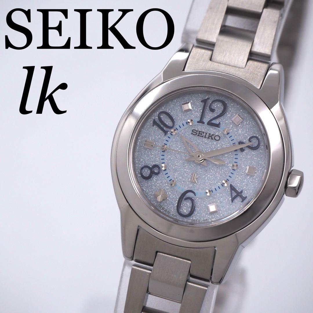140 稼動【美品】SEIKO 時計　ルキア ソーラー レディース 箱付き　lk