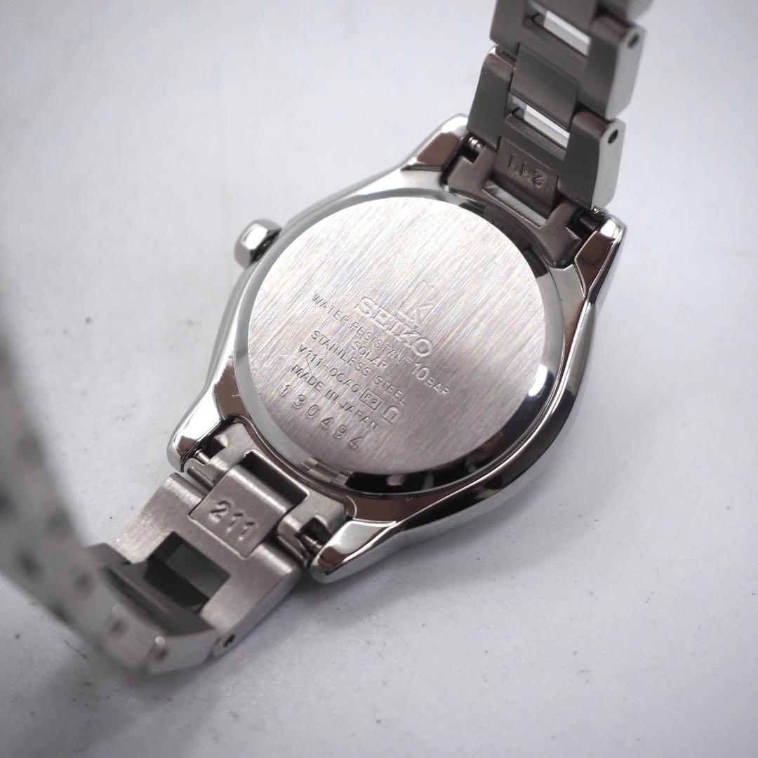 140 稼動【美品】SEIKO 時計　ルキア ソーラー レディース 箱付き　lk