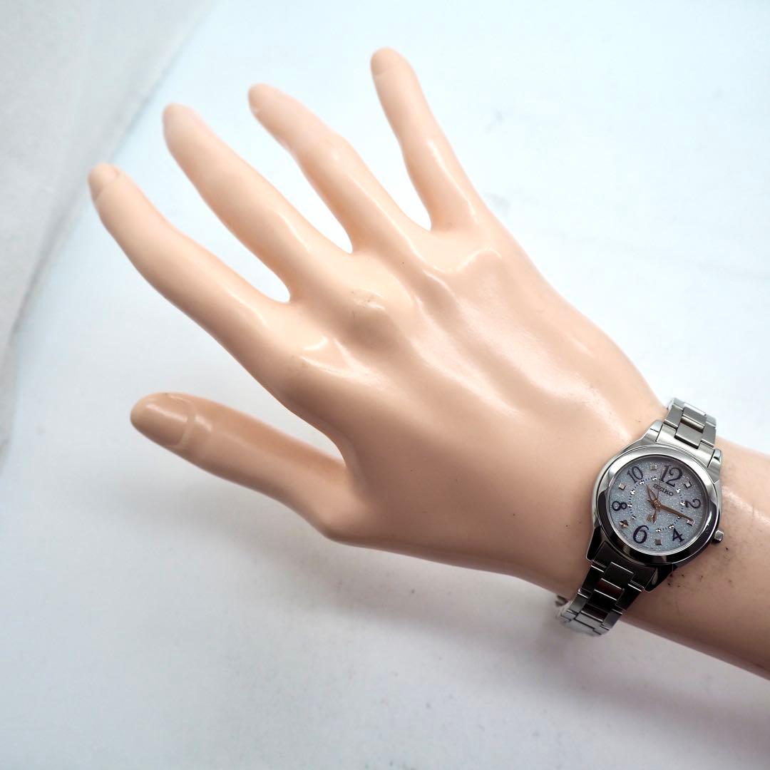 140 稼動【美品】SEIKO 時計　ルキア ソーラー レディース 箱付き　lk