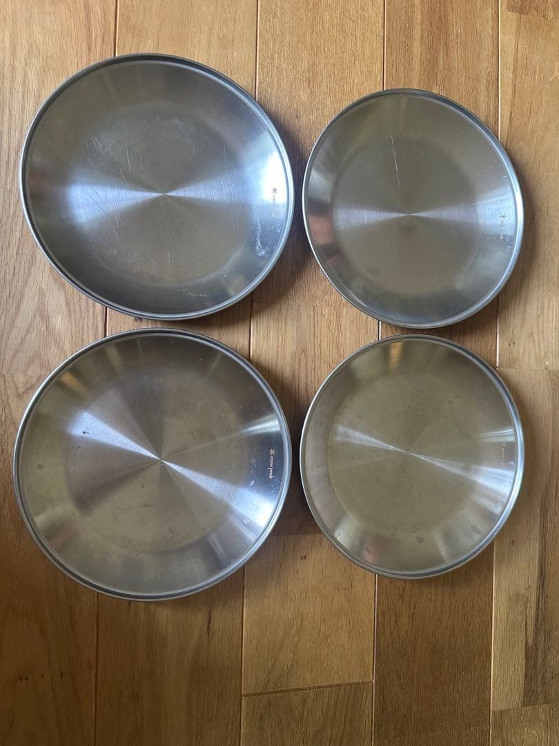 【美品】 peak ステンレス皿セット　おまけ付きお得セット