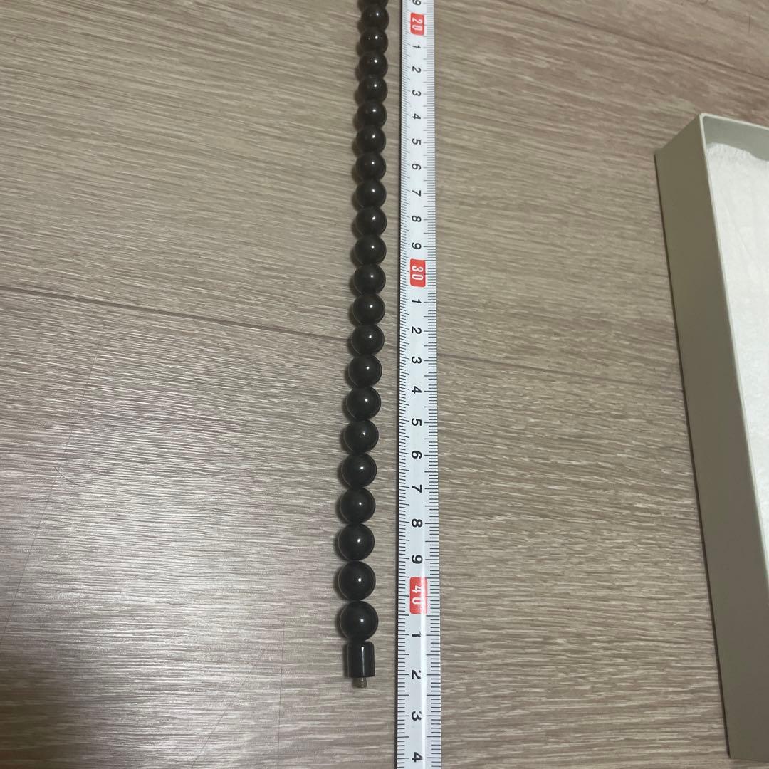 天然ジェット　ネックレス、イヤリングセット　鑑別書