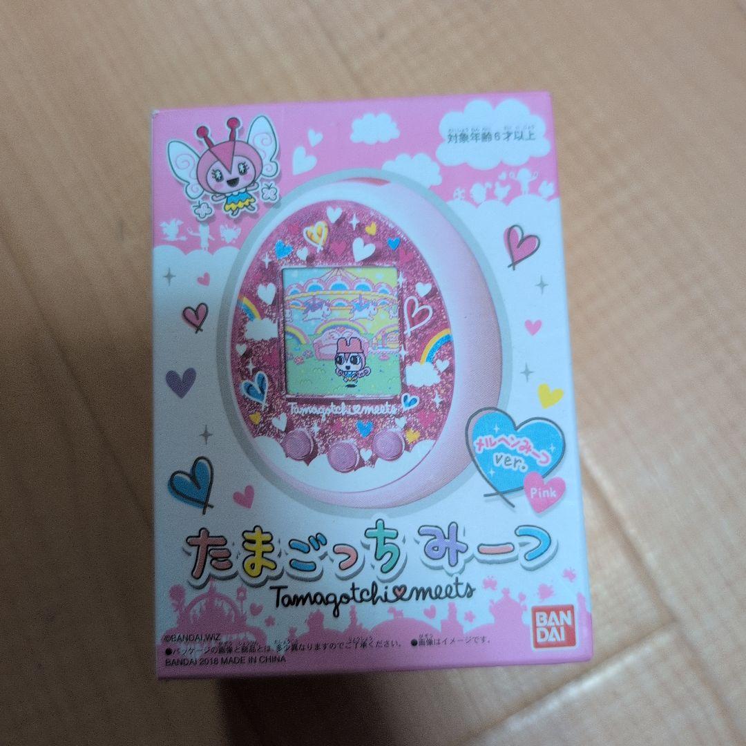 動作確認済】バンダイ　たまごっちみーつ　メルヘン　ピンク