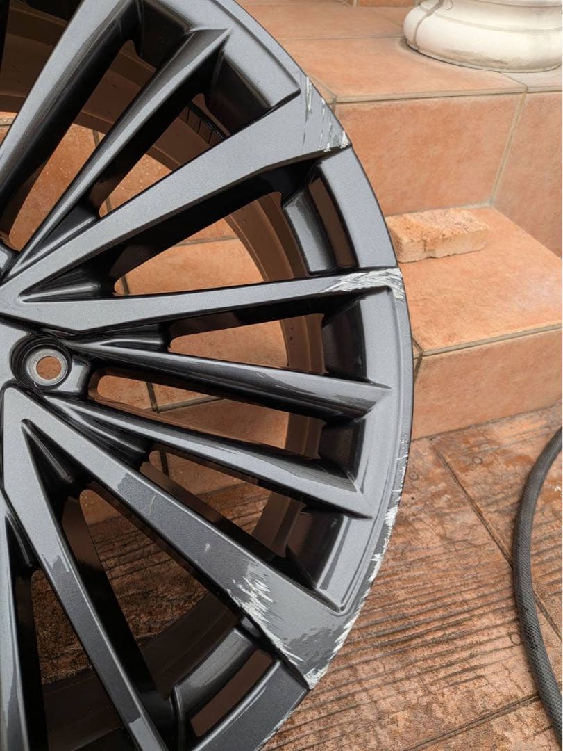 「１本のみ」レクサスRXホイール グレー 21インチ