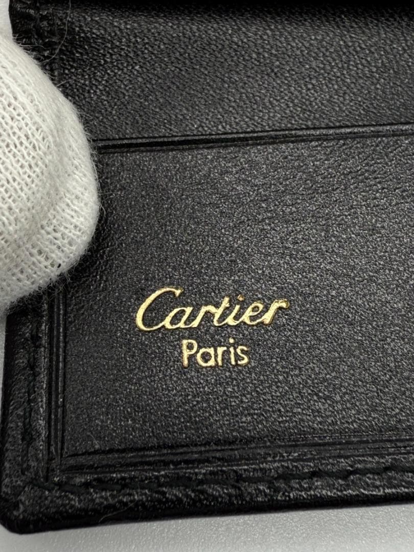 ✨未使用◇箱・ギャランティーカード付◇カルティエ パシャ◇4連キーケース 黒