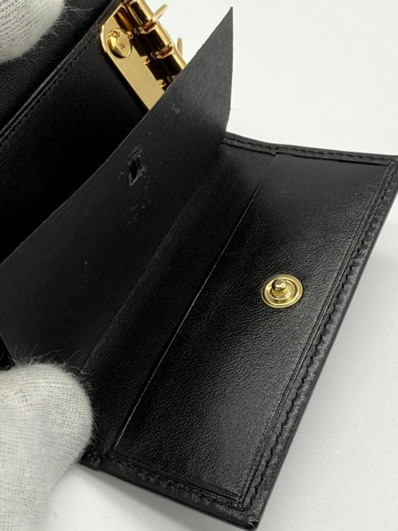 ✨未使用◇箱・ギャランティーカード付◇カルティエ パシャ◇4連キーケース 黒