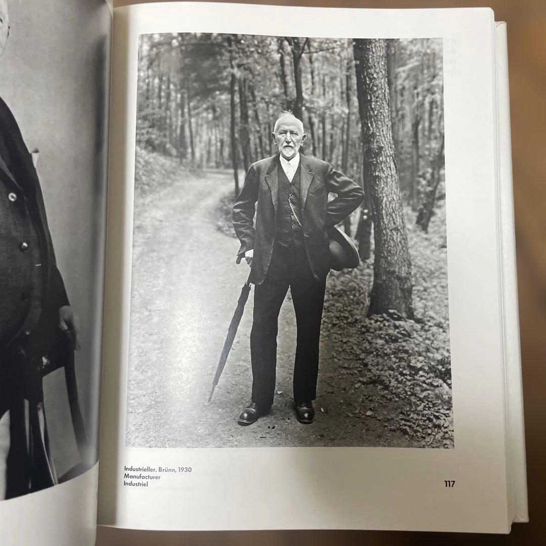 August Sander アウグスト・ザンダー　20世紀の人間たち　ドイツ語版