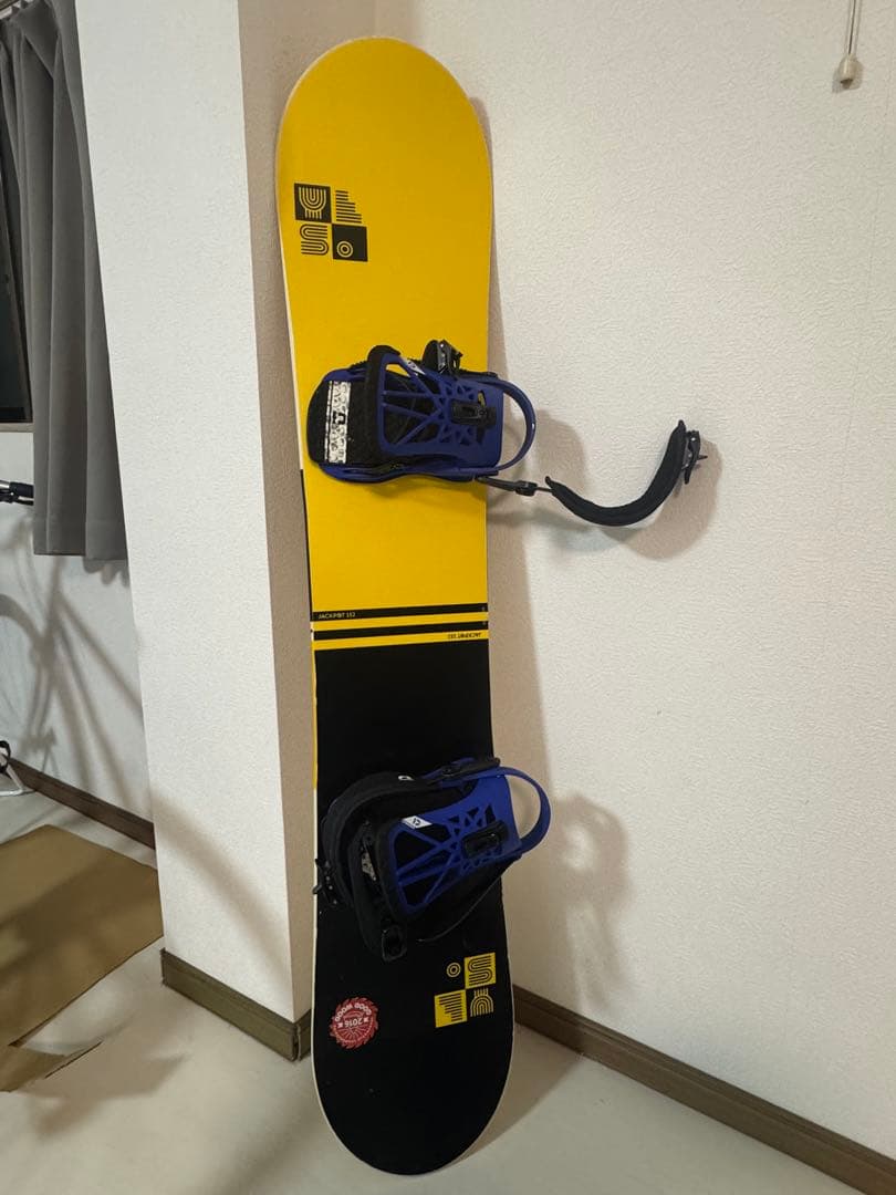 UNIFIED スノーボード イエロー/ブラック
