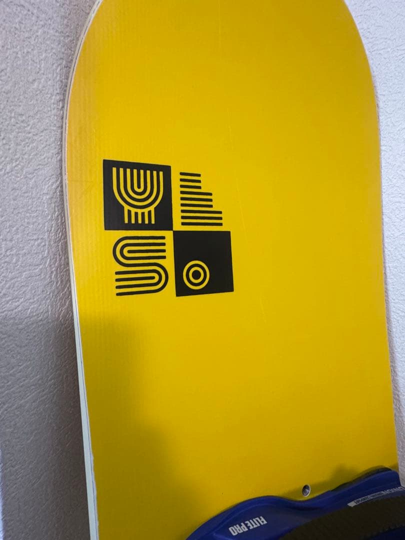 UNIFIED スノーボード イエロー/ブラック