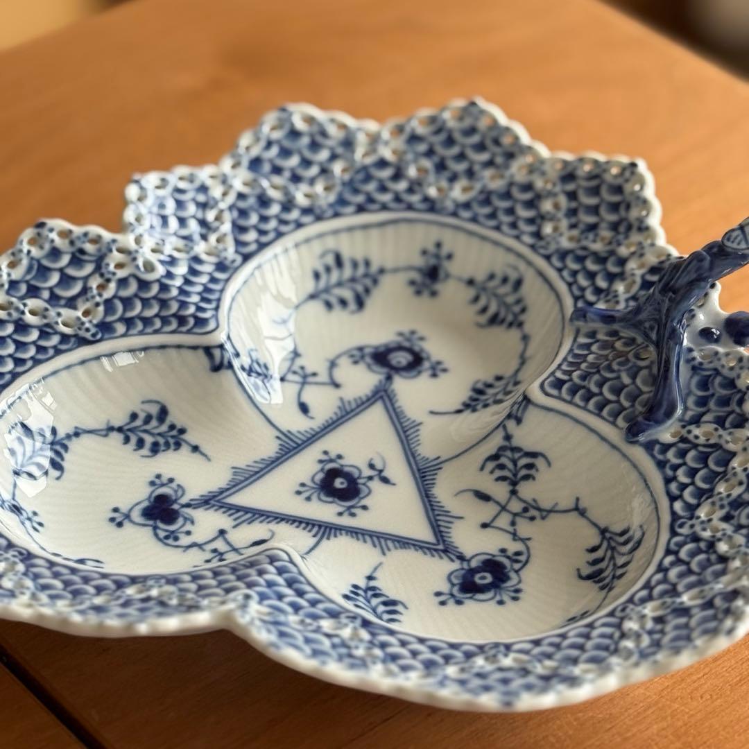 [超希少] ロイヤルコペンハーゲン　 copehapen リーフ型皿