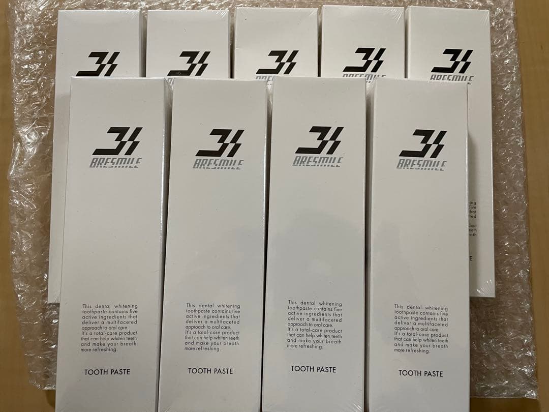 まとめ売り　ブレスマイルクリア60g歯磨き粉　9本セット