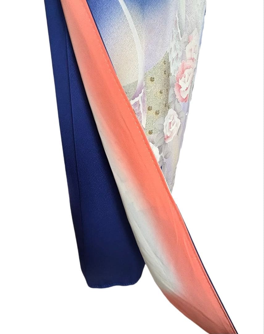 ※あみ●T-2◆着物 付け下げ 訪問着 フルセット◆正絹 拾4点セット◆