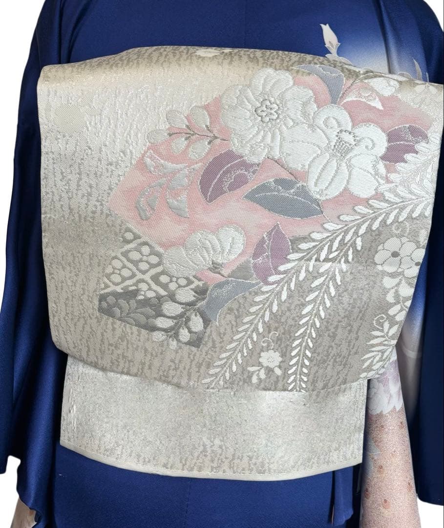 ※あみ●T-2◆着物 付け下げ 訪問着 フルセット◆正絹 拾4点セット◆